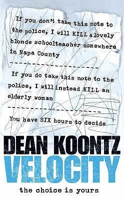 Book cover of Velocity by Dean Koontz