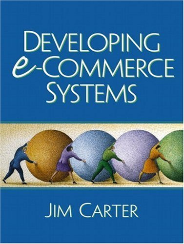 Book cover of Developing E-Commerce Systems by Jim A. Carter