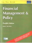 Book cover of Financial Management And Policy by VAN HORNE