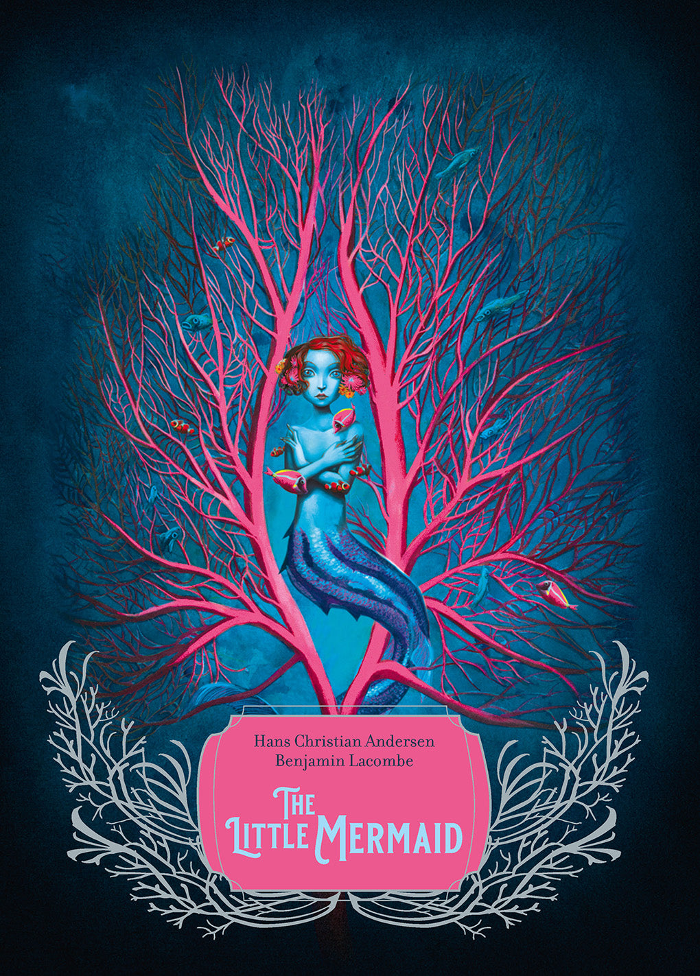 Book cover of The Little Mermaid by Hans Christian Andersen, Benjamin Lacombe (Illus.)