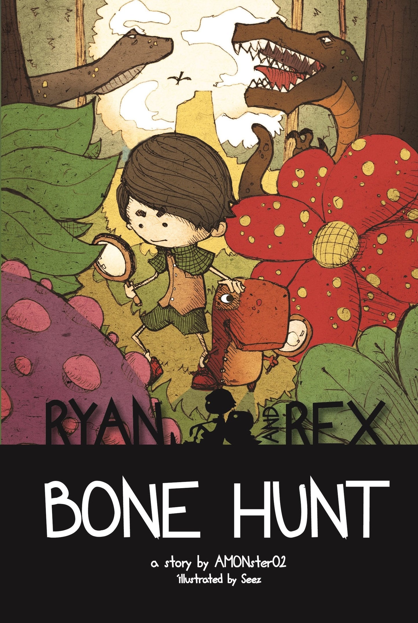 Book cover of Ryan And Rex #1: Bone Hunt by Seez (Illus.)