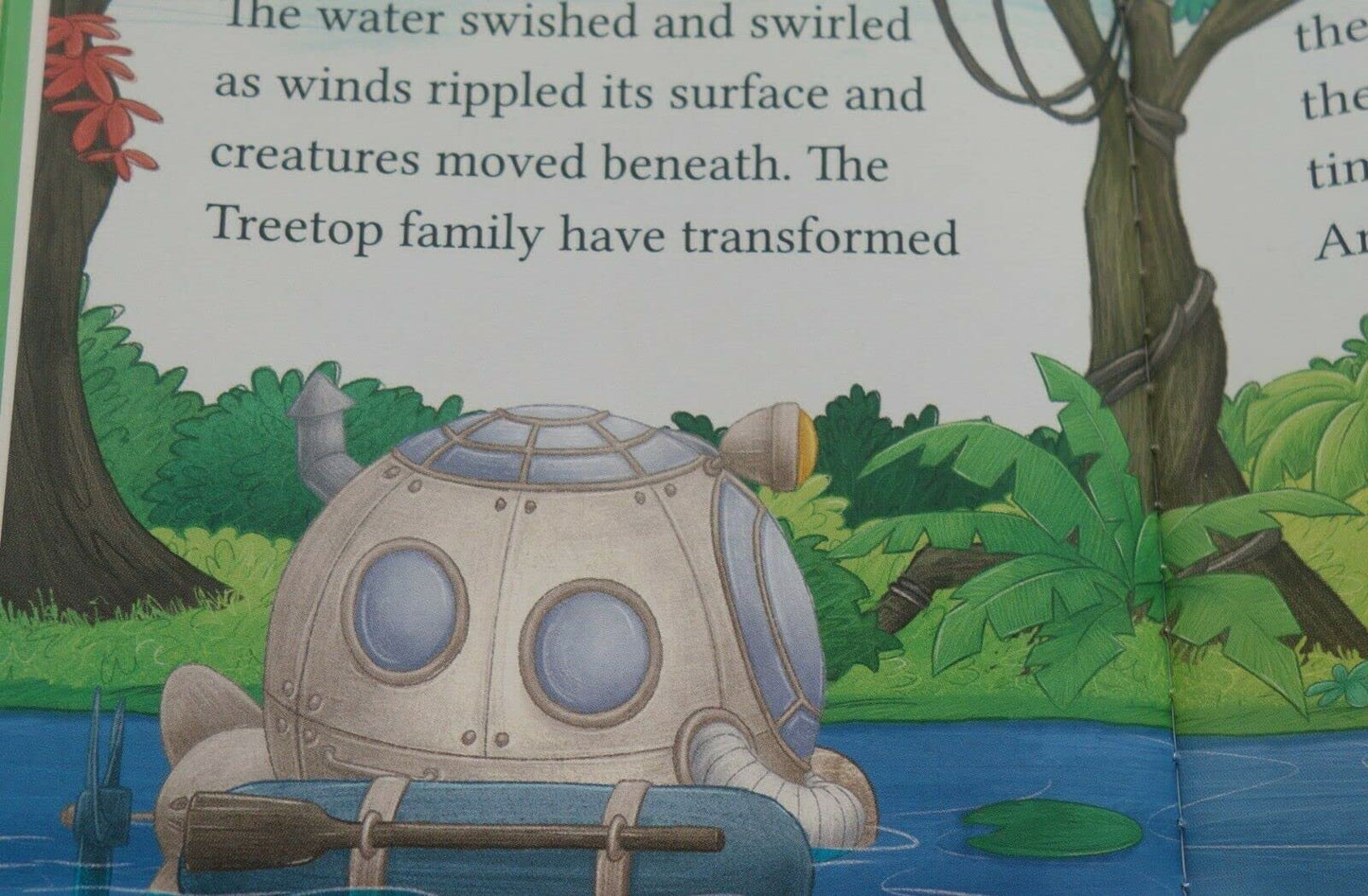 Book cover of Cressida Cowell The Twins Help A Pink Dolphin Book Treetop Twins Adventures by Cressida Cowell