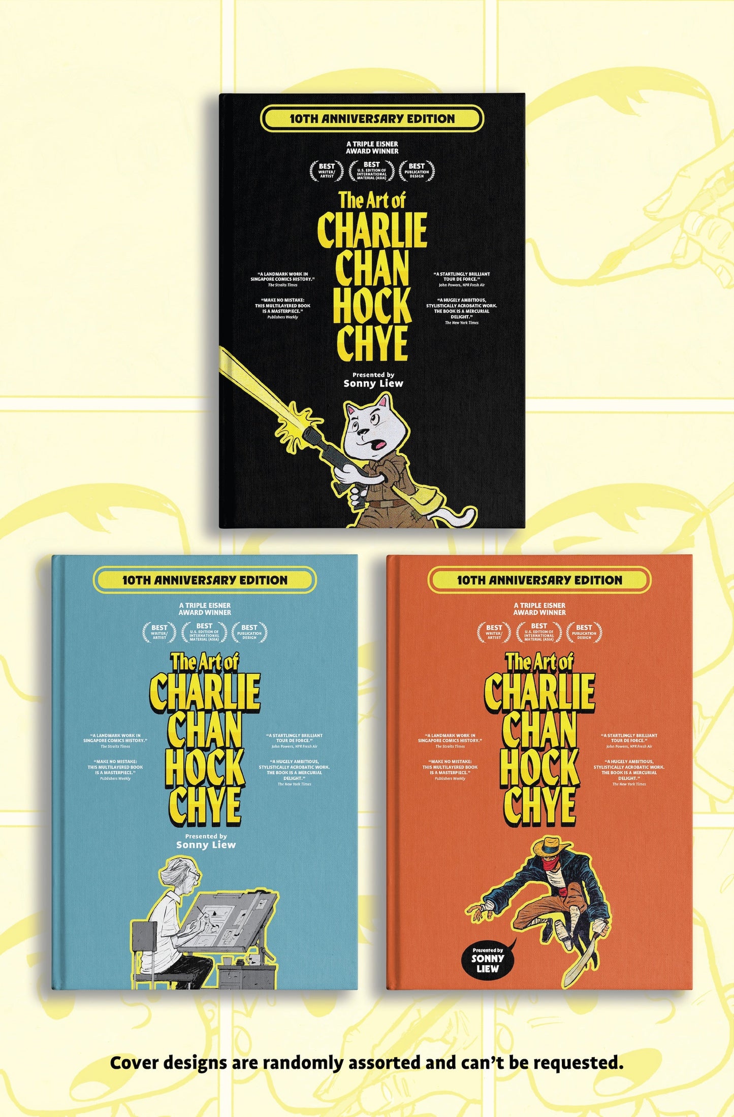 Book cover of The Art Of Charlie Chan Hock Chye by Sonny Liew