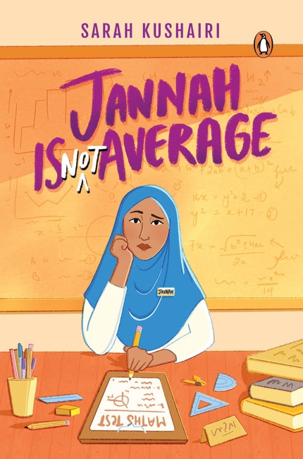 Book cover of Jannah Is Not Average by Sarah Kushairi