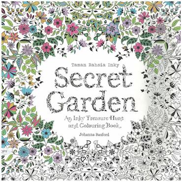 Book cover of Secret Garden by Johanna Basford