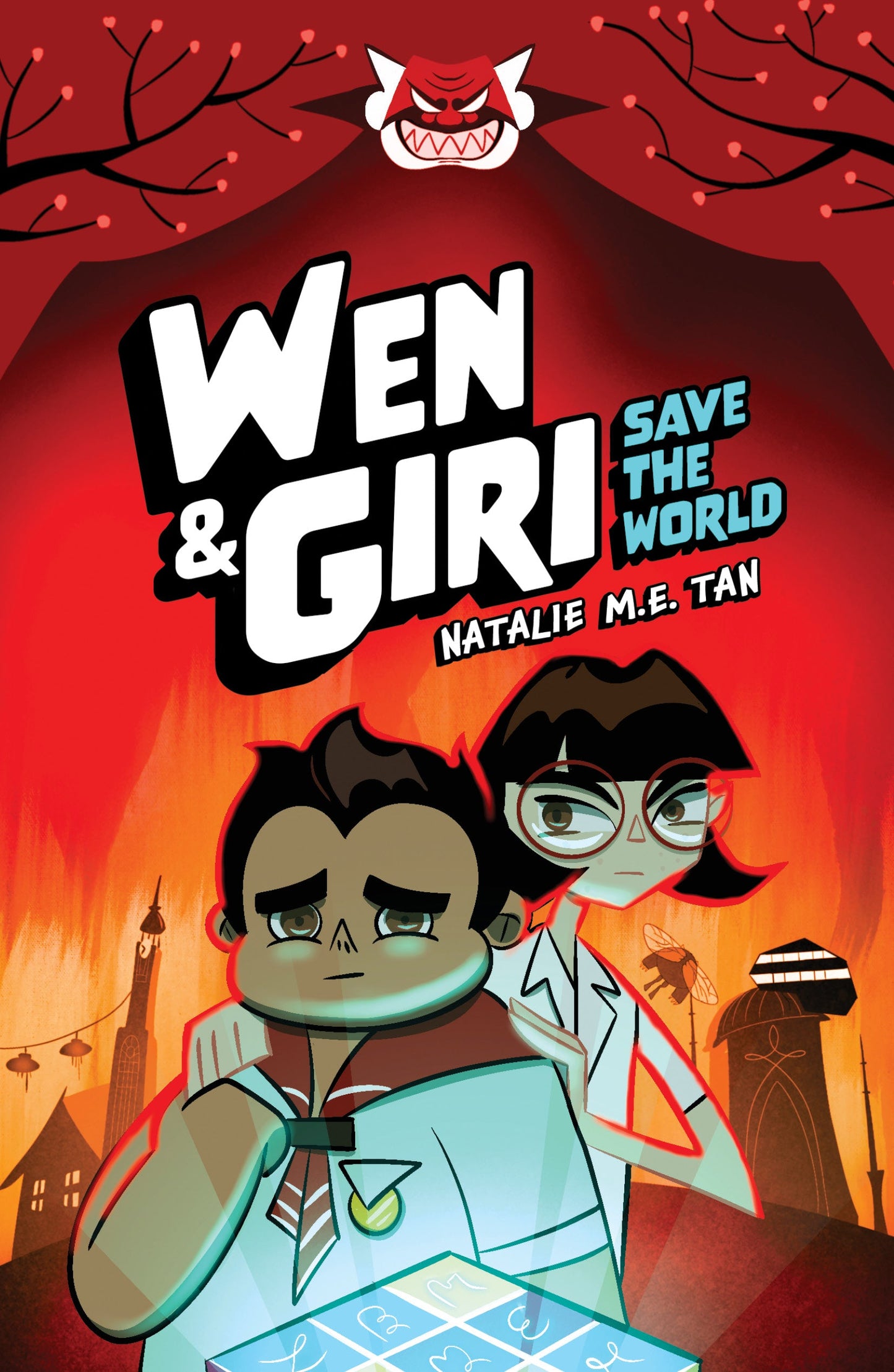 Book cover of Wen & Giri Save the World by Natalie M.E. Tan