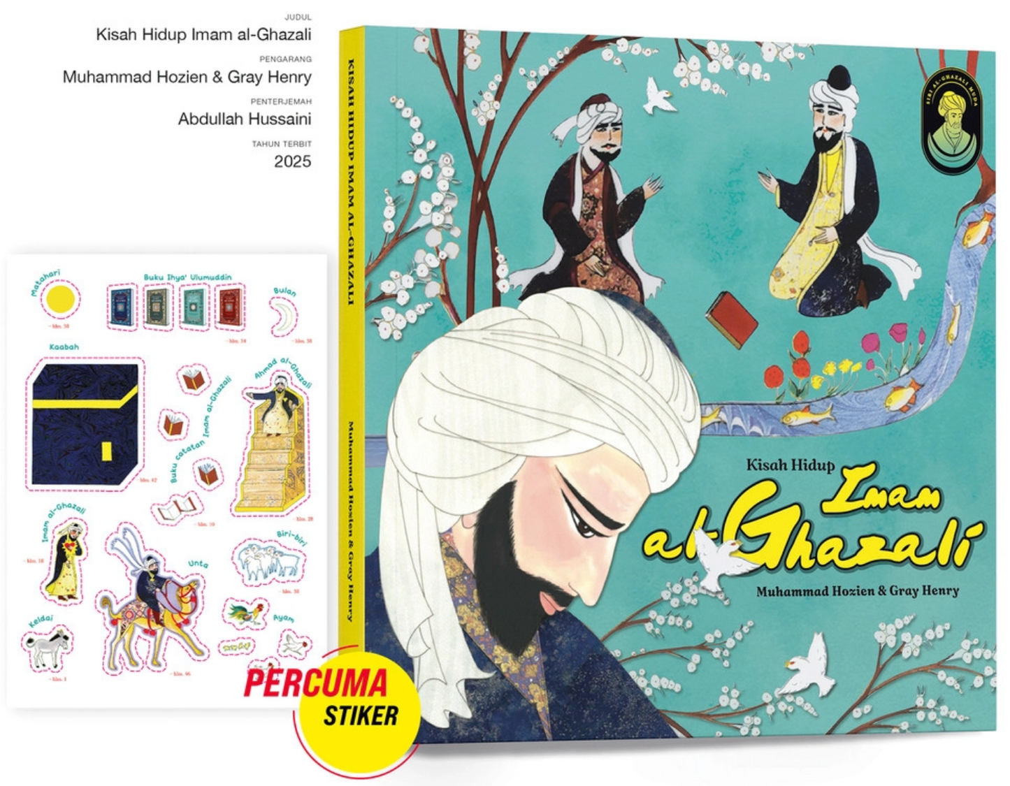 Book cover of Kisah Hidup Imam Al-Ghazali by Muhammad Hozien, Gray Henry, Abdullah Hussaini (Trans.)