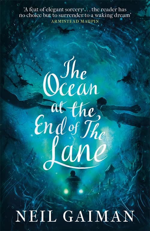 Book cover of The Ocean at the End of the Lane by Neil Gaiman