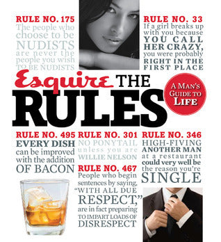 Book cover of Esquire The Rules: A Man's Guide To Life by Esquire Magazine (Ed.)