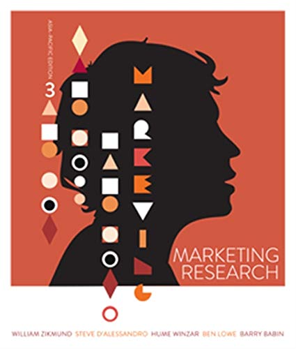 Book cover of Marketing Research: Asia-Pacific Edition by William G. Zikmund