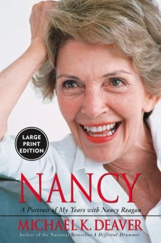 Book cover of Nancy: A Portrait of My Years With Nancy Reagan by Michael K. Deaver