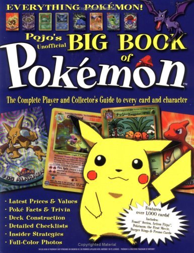 Book cover of The Big Book Of Pokemon: The Ultimate Player And Collector's Guide by Triumph Books