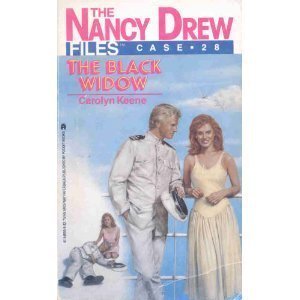 Book cover of The Black Widow by Carolyn Keene
