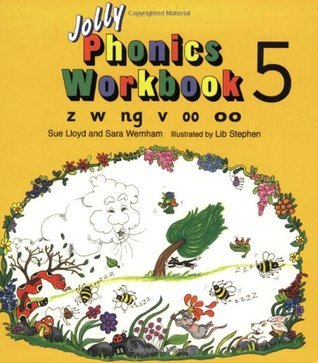Book cover of Jolly Phonics Workbook 5 by Sue Lloyd, Sara Wernham