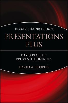 Book cover of Presentations Plus by David A. Peoples