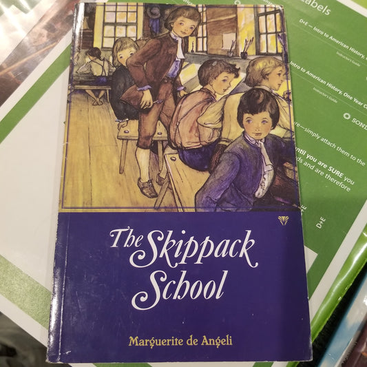 Book cover of The Skippack School by Marguerite de Angeli