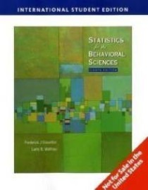 Book cover of Statistics For The Behavioral Sciences by Frederick J. Gravetter, Larry B. Wallnau