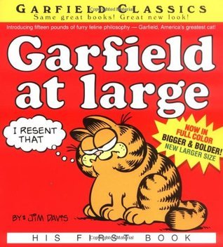 Book cover of Garfield At Large: His First Book by Jim Davis