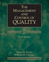 Book cover of Management And Control Of Quality by William M. Lindsay