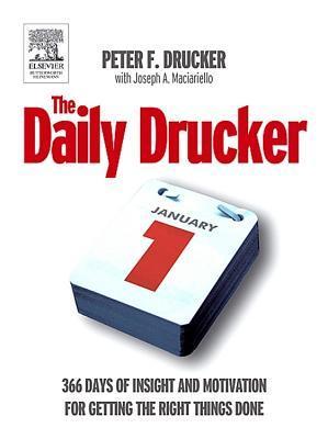 Book cover of The Daily Drucker by Peter F. Drucker