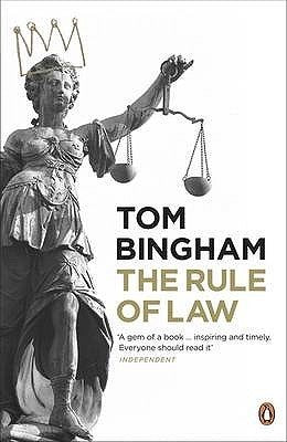 Book cover of The Rule of Law by Tom Bingham