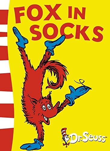 Book cover of Fox In Socks by Dr. Seuss