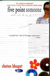 Book cover of Five Point Someone: What Not To Do At IIT by Chetan Bhagat