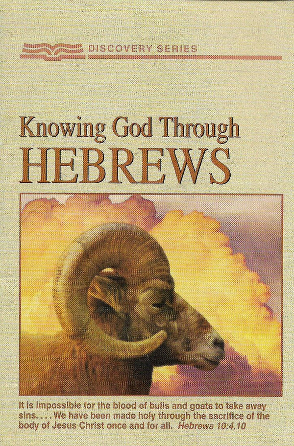 Book cover of Knowing God Through Hebrews by David Sper (Ed.)