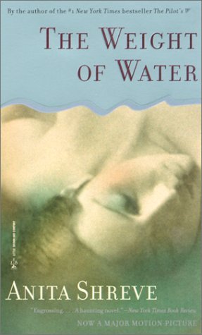 Book cover of The Weight of Water by Anita Shreve