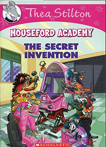 Book cover of The Secret Invention by Geronimo Stilton