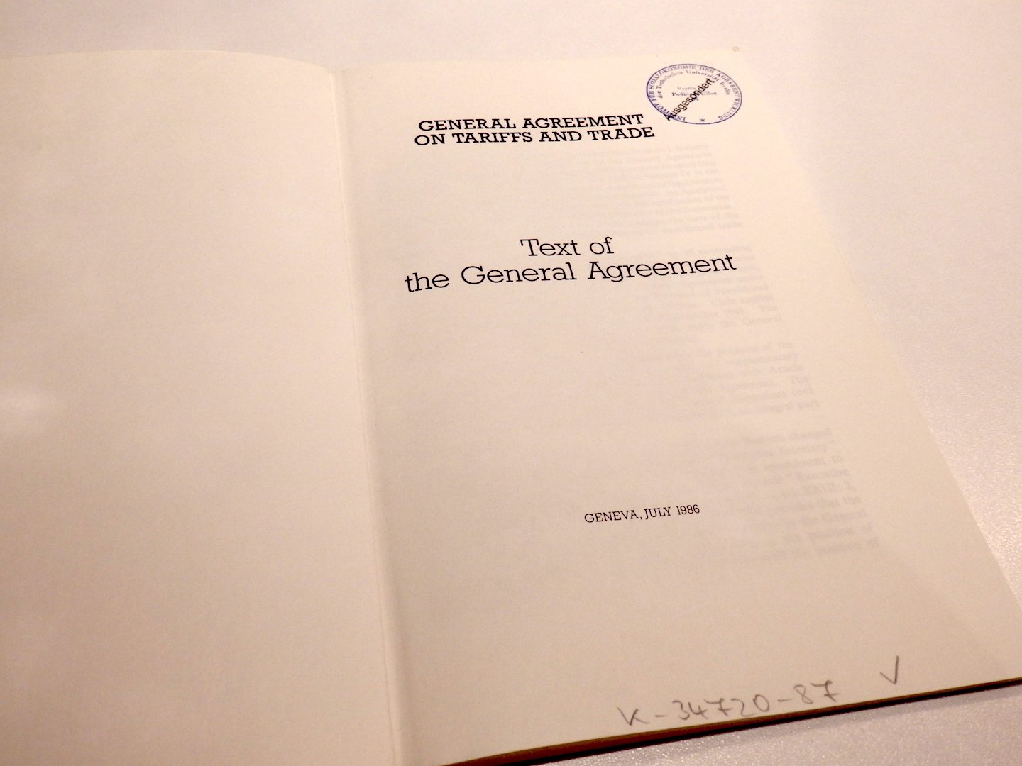 Book cover of Text Of The General Agreement On Tariffs And Trade/G181 by unknown author
