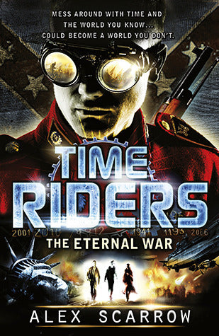 Book cover of The Eternal War by Alex Scarrow