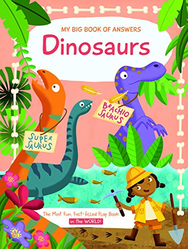 Book cover of My Big Book Of Answers: Dino's by Unknown Author