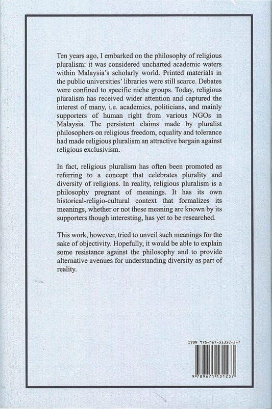 Book cover of Exploring Religious Pluralism: Christian And Muslim Responses by Haslina Ibrahim