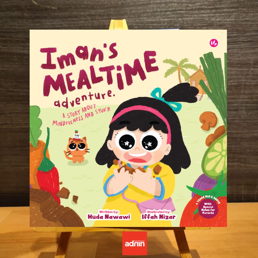 Book cover of Iman's Mealtime Adventure by Huda Nawawi