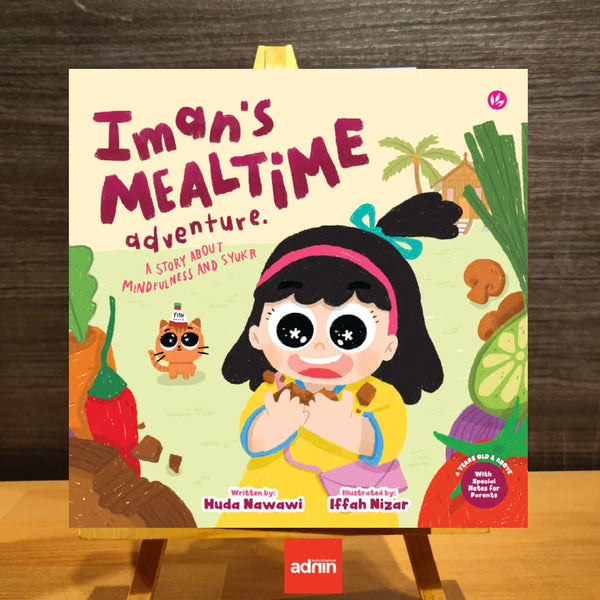 Book cover of Iman's Mealtime Adventure by Huda Nawawi