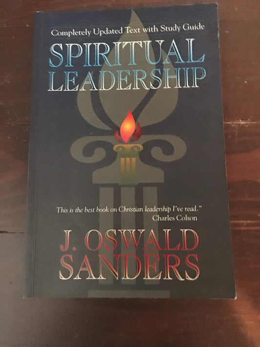 Book cover of Spiritual Leadership - Completely Updated Text With Study Guide by unknown author