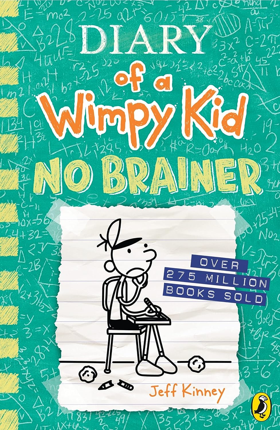 Book cover of No Brainer by Jeff Kinney