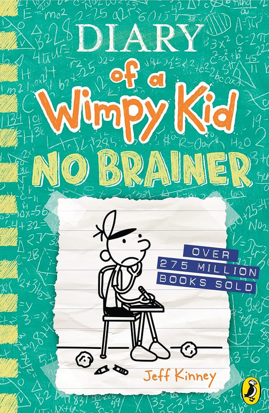 Book cover of No Brainer by Jeff Kinney