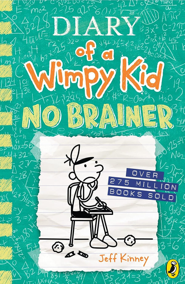 Book cover of No Brainer by Jeff Kinney