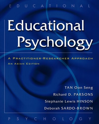 Book cover of Education Psychology: A Practitioner-Research Approach by Tan Oon Seng
