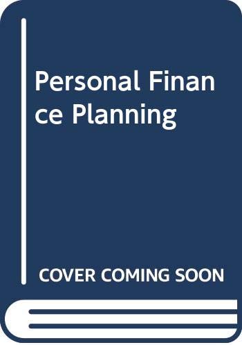 Book cover of Personal Finance Planning by Koh Seng Kee