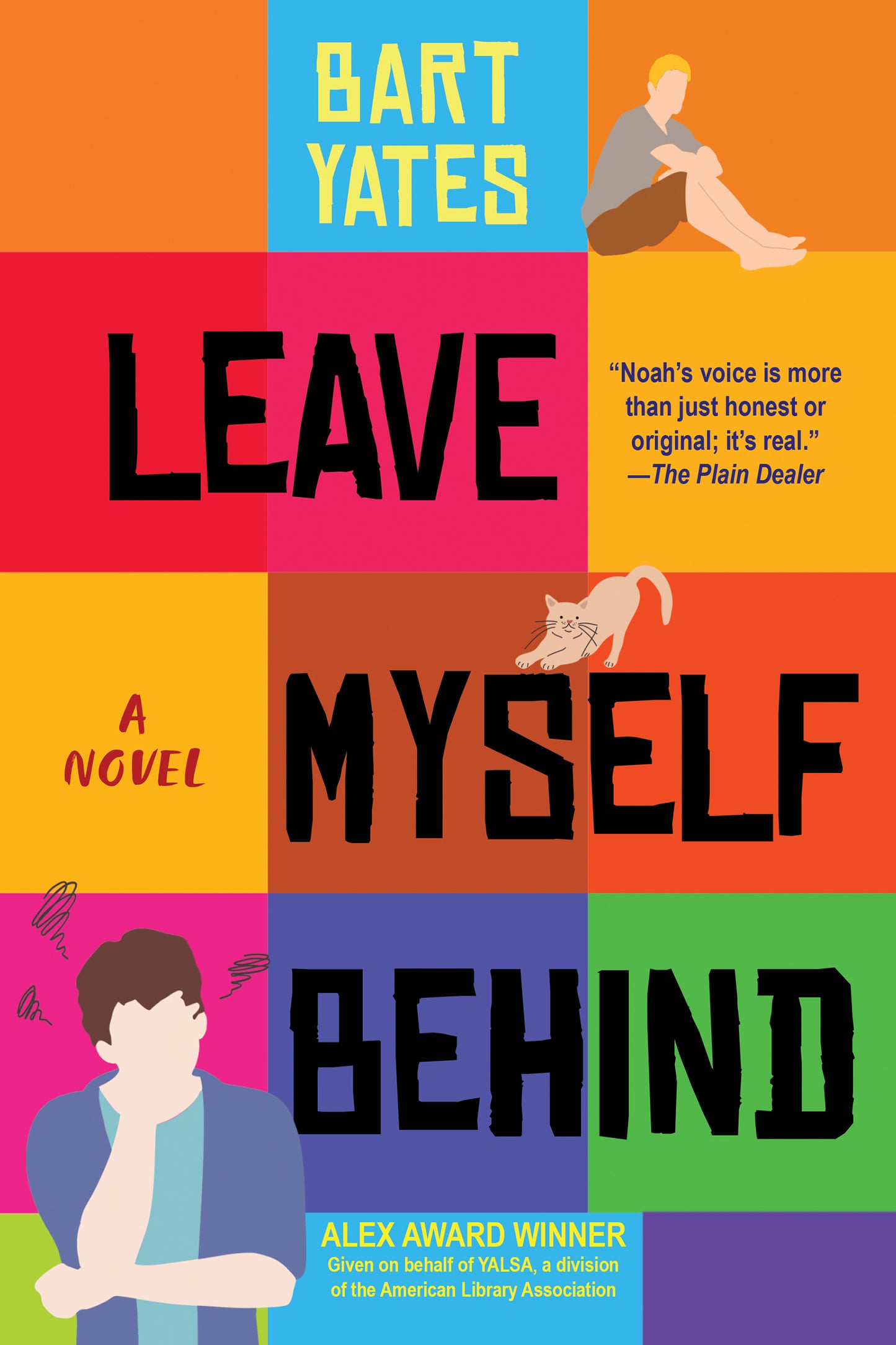 Book cover of Leave Myself Behind by Bart Yates