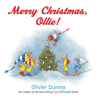 Book cover of Merry Christmas, Ollie Board Book by Olivier Dunrea