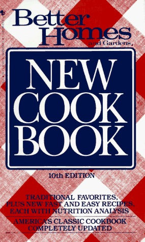 Book cover of Better Homes And Gardens New Cook Book by Better Homes and Gardens