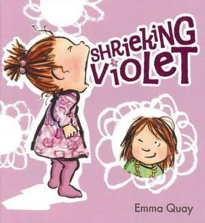Book cover of Shrieking Violet by Emma Quay