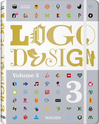 Book cover of Logo Design 3 by Julius Wiedemann (Ed.)
