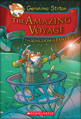 Book cover of The Amazing Voyage by Geronimo Stilton