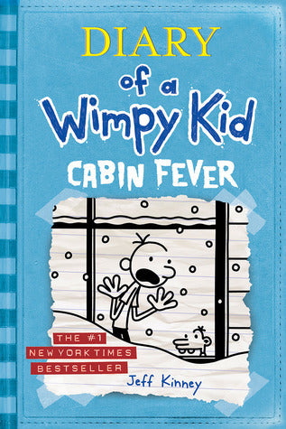 Book cover of Cabin Fever by Jeff Kinney