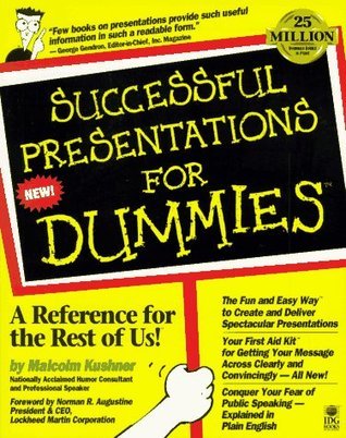 Book cover of Successful Presentations For Dummies by Malcolm Kushner